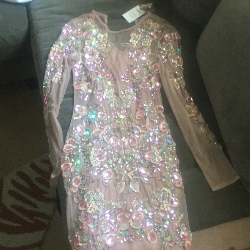 Asos beaded dress , New Year’s Eve dress